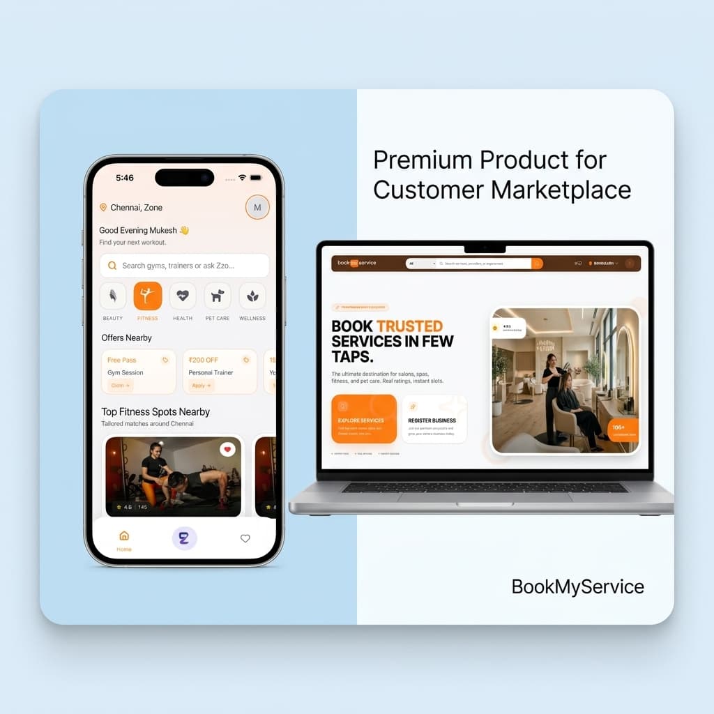 BookMyService screenshot